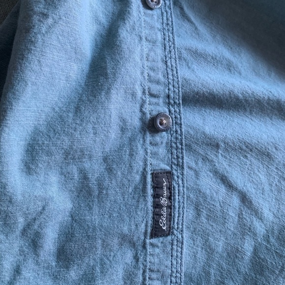 Eddie Bauer Shirt Button Down Long Sleeve Collared - Picture 13 of 15